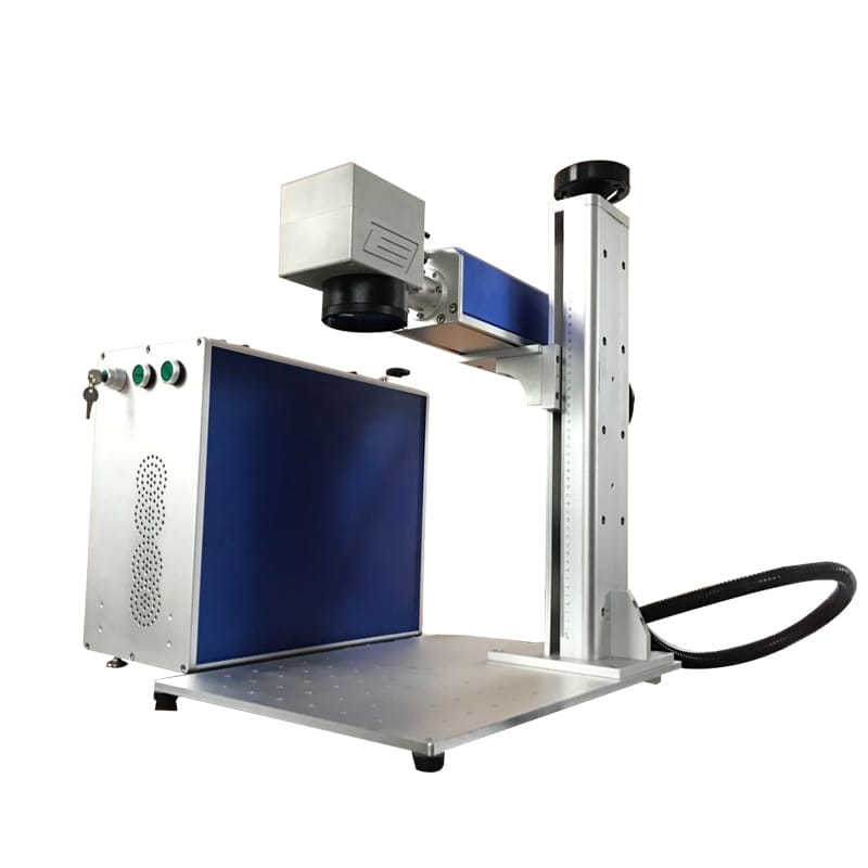 Separated fiber laser marking machine